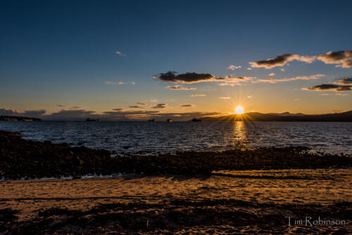 Sunset in British Columbia